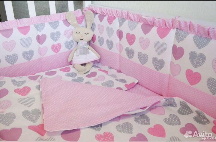 Бортики в детскую кроватку (комплект в кроватку)