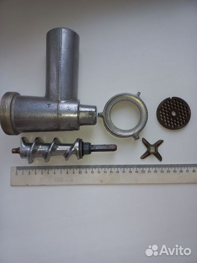 Блок для перемалывания к электромясорубки