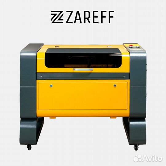 Лазерный станок Zareff Plus 600х400мм 60x40 50W