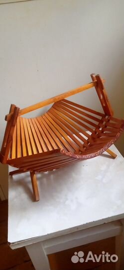 Сухарница-фруктовница раскладная.60-е гг