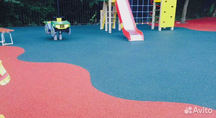 Укладка монтаж резинового покрытия под ключ k-9797