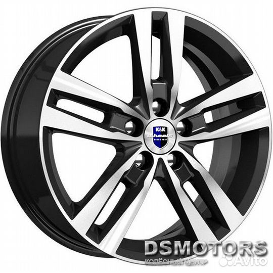 Диски Rassvet 6.5/16 5x114.3 ET45 d66.1 алмаз чёрн