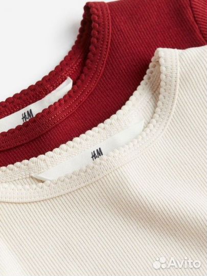 Новые лонгсливы hm 98,122