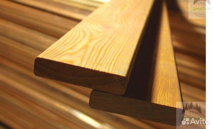 Доска террасная палубная лиственница