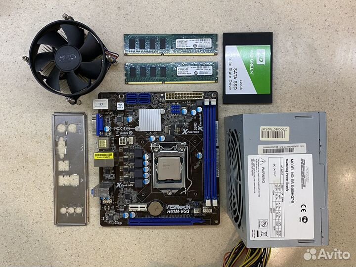 Intel core i5 2400 с материнской платой