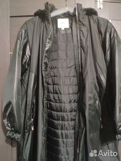 Плащ демисезонный утеплённый женский