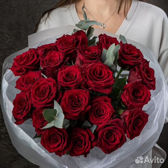 Букет из 51 розы эквадор