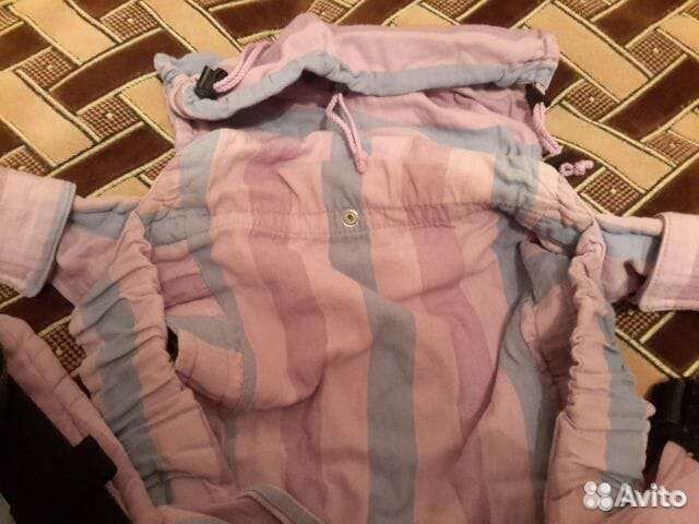 Эргорюкзак (слинг) Гуслёнок Лаванда