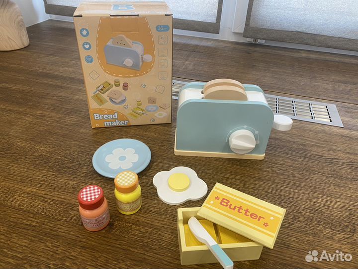 Детские тостер, миксер, соковыжималка, кофемашина