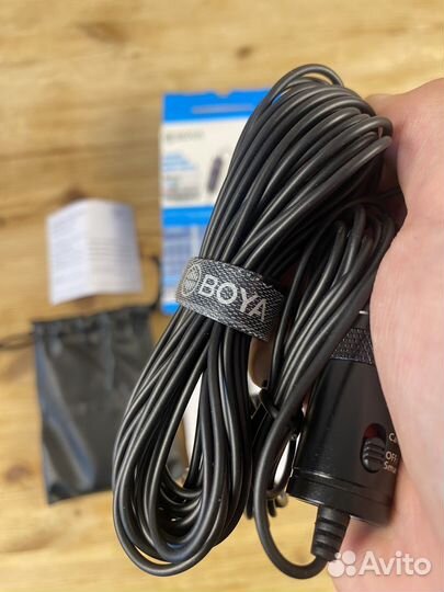 Микрофон петличный boya BY-M1 новый