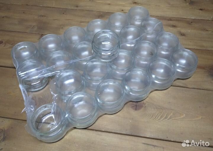 Банка 100 мл с крышкой