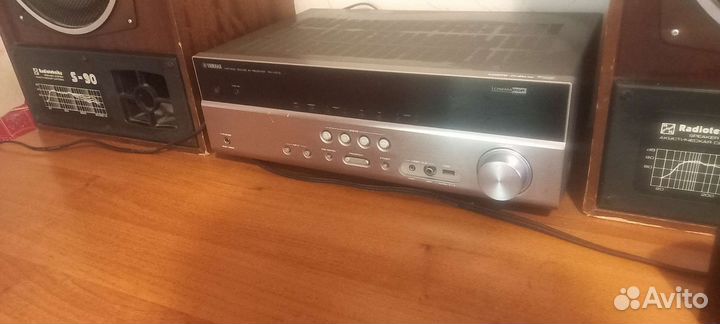 Напольная акустика колонки. С90 ресивер Ямаха