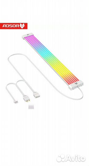 Подсветка кабеля материнской платы, видеокарты пк