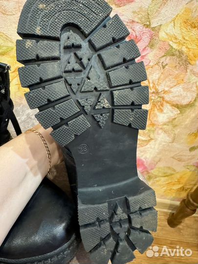 Ботинки осень весна женские 38