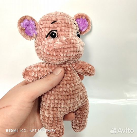 Мягкая игрушка дракон бегемот пчела летучая мышь