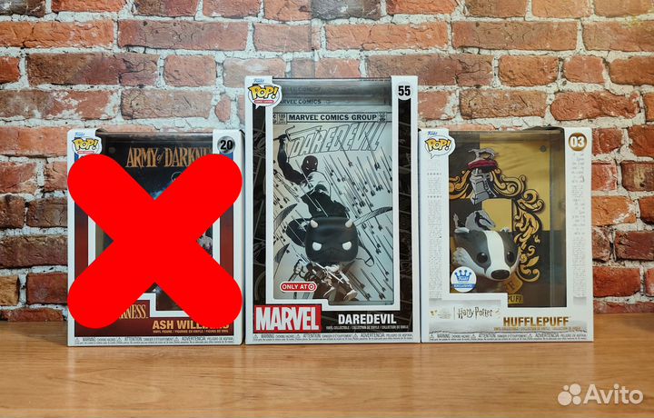 Funko Covers - Daredevil, Hufflepuff