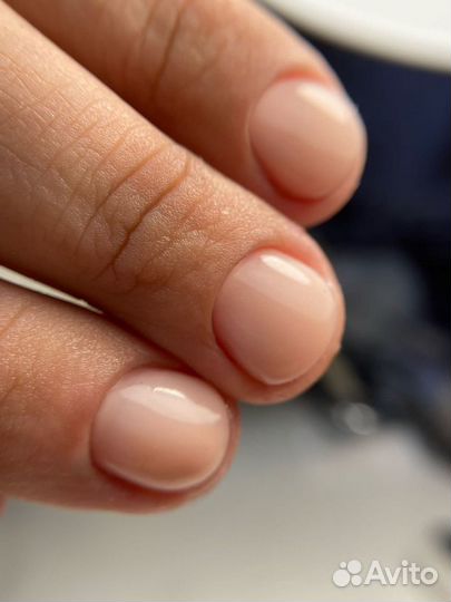 Маникюр гель лак укрепление