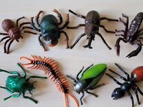 Игрушки насекомые набор крупные