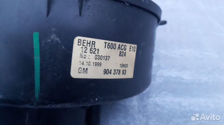 Моторчик печки Opel Zafira A 1999- 2003