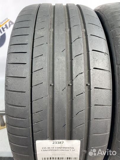 Continental ContiSportContact 5P 235/40 R18