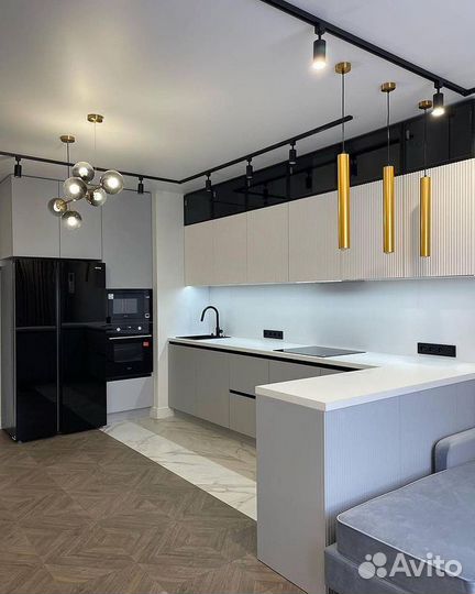 Кухня в стиле лофт