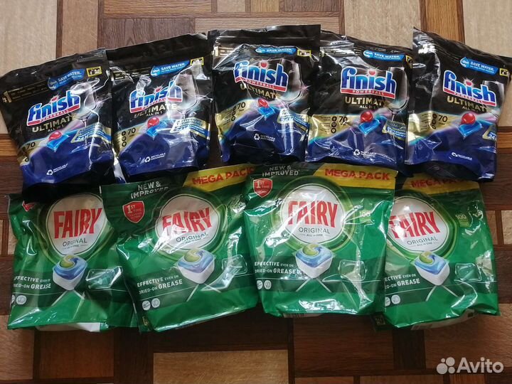 Таблетки для посудомоечных машин