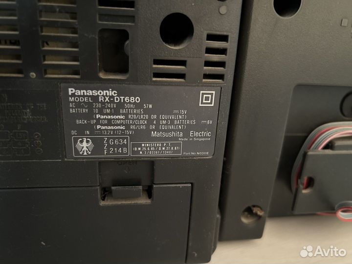 panasonic rx dt670 схема