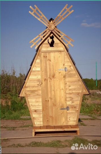 Уличный туалет с установкой ART125