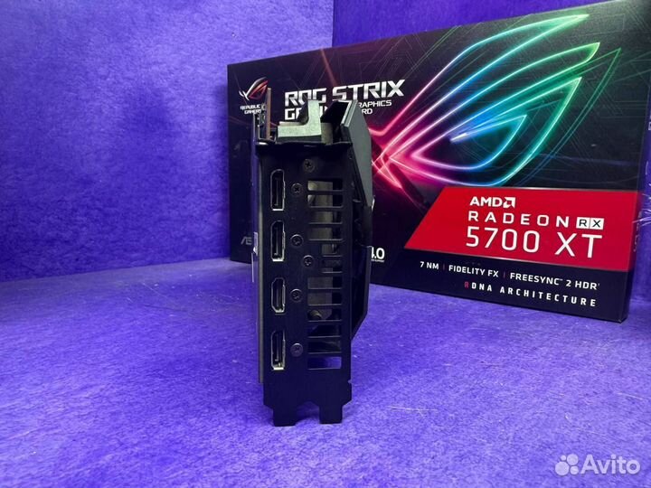 Видеокарта RX 5700 XT asus ROG strix