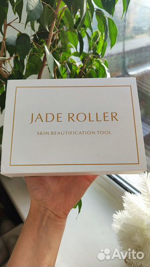 Роллер массажер скребок гуаша для лица