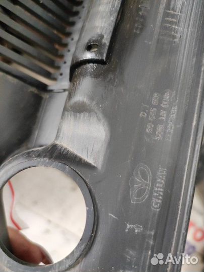 Жабо (решетка под лобовое стекло) Daewoo Nexia