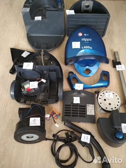 Запчасти для пылесоса LG Hippo,v-c9145wa