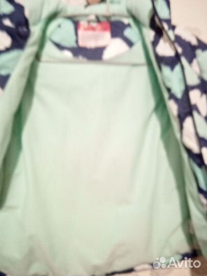 Зимний костюм для девочки 122