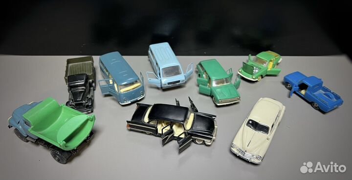 Машинки модели СССР металл