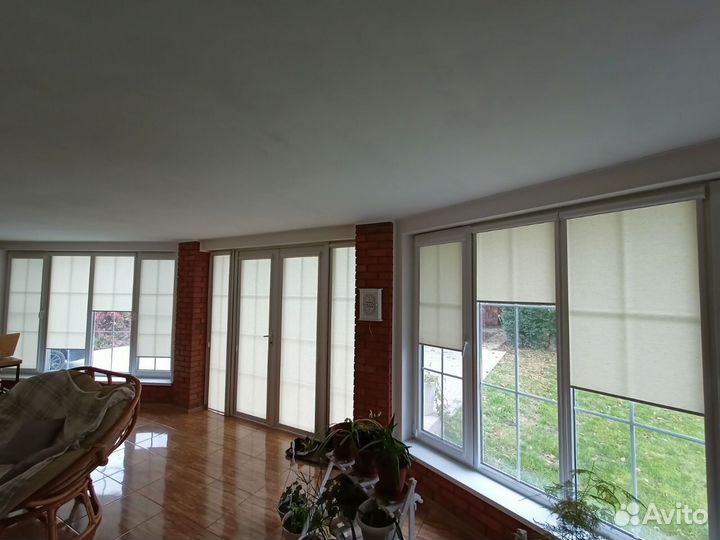 Рулонные шторы на заказ. Установка бесплатно