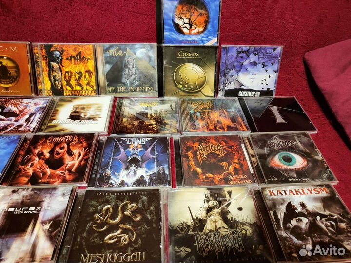 Музыкальные cd диски (метал)