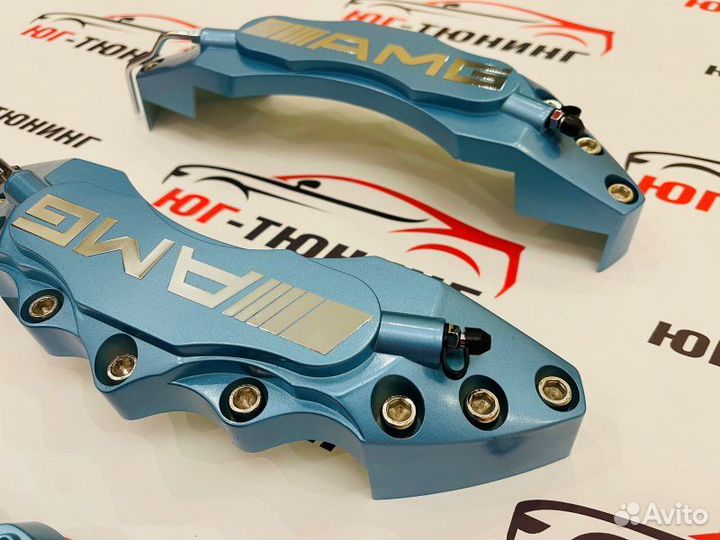 Накладки на суппорт Mercedes Benz AMG Синие