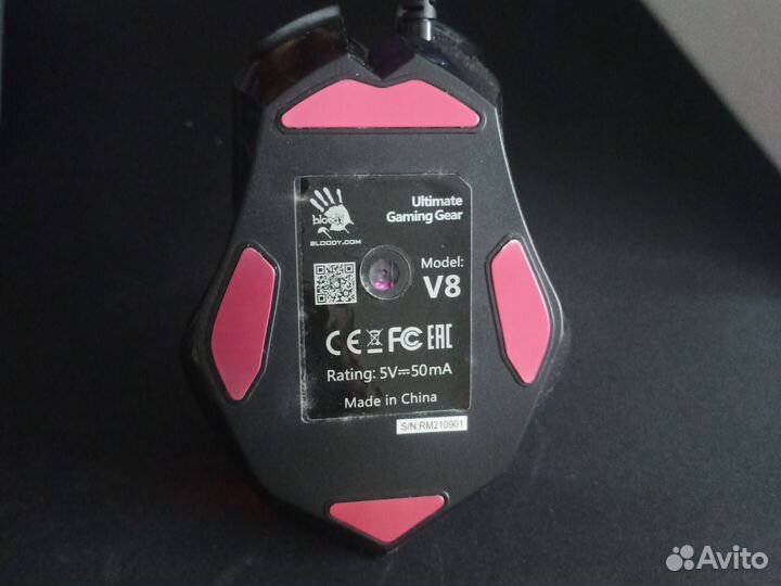 Игровая мышь a4tech bloody v8