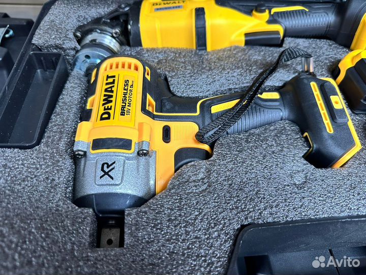 Новый набор 2в1 dewalt болгарка и гайковерт