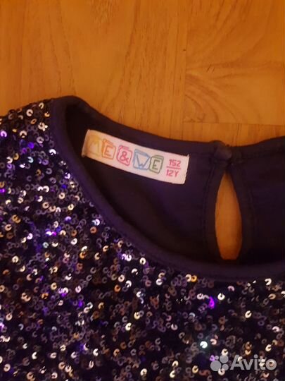 Платье для девочки нарядное р.152