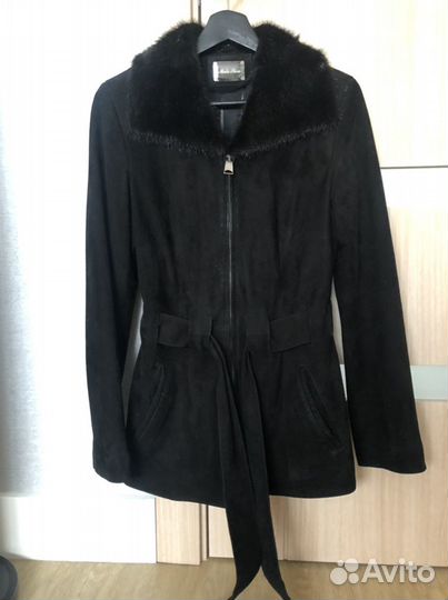 Куртка женская замшевая утепленная