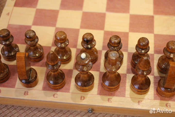 Шахматы деревянные бу
