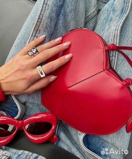 Alaia сумка сердце