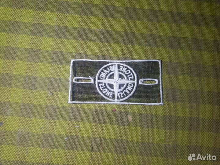 Патч stone island mesh white сетчатый