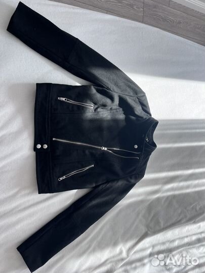 Бомбер пальто H&M