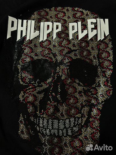 Футболка philipp plein со стразами