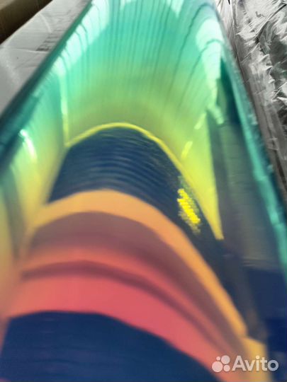 Автомобильная пленка Аквамарин хром синий хамелеон