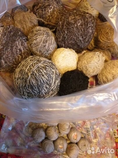 Пряжа для вязания разная