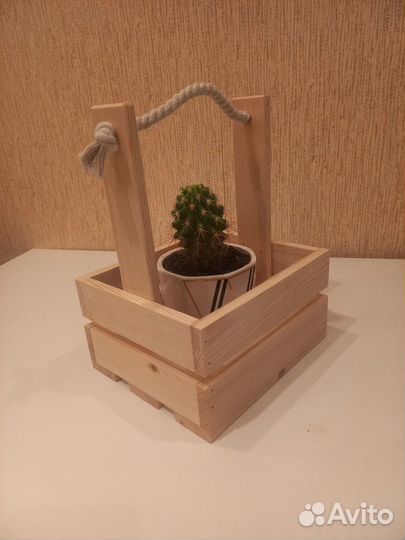 Декоративные деревянные ящики