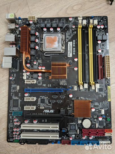 Материнская плата 775 комплектующие для пк